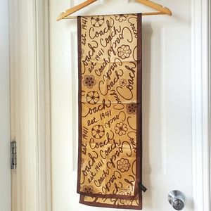 New!! Coach silk scarf